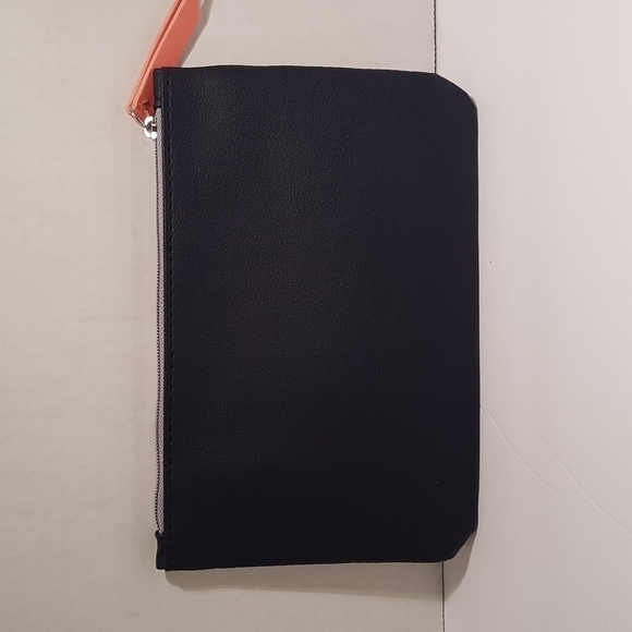 IPSY Glam Bag Brown Cream & Blue Cosmetic Bag  (BAG ONLY)‎ NWOT - Picture 2 of 6